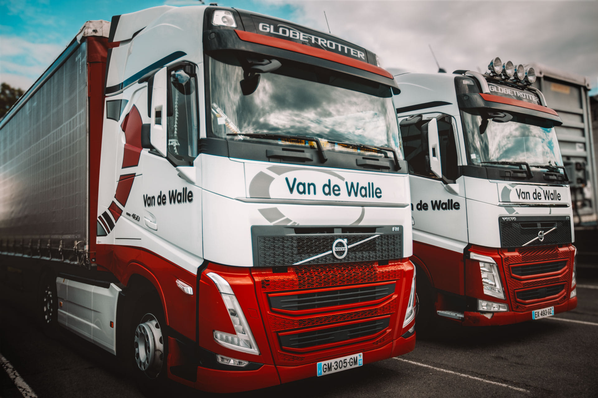 Flotte de camions Van de Walle