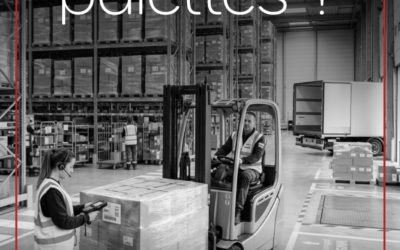 Que devient une palette dès son arrivée dans notre entrepôt ?